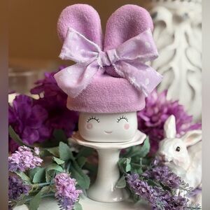 🪻Easter Bunny Marshmallow Mug Hat, Easter Tier Tray Decor